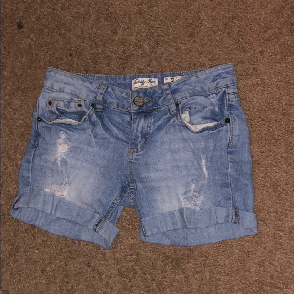 ripped shorts